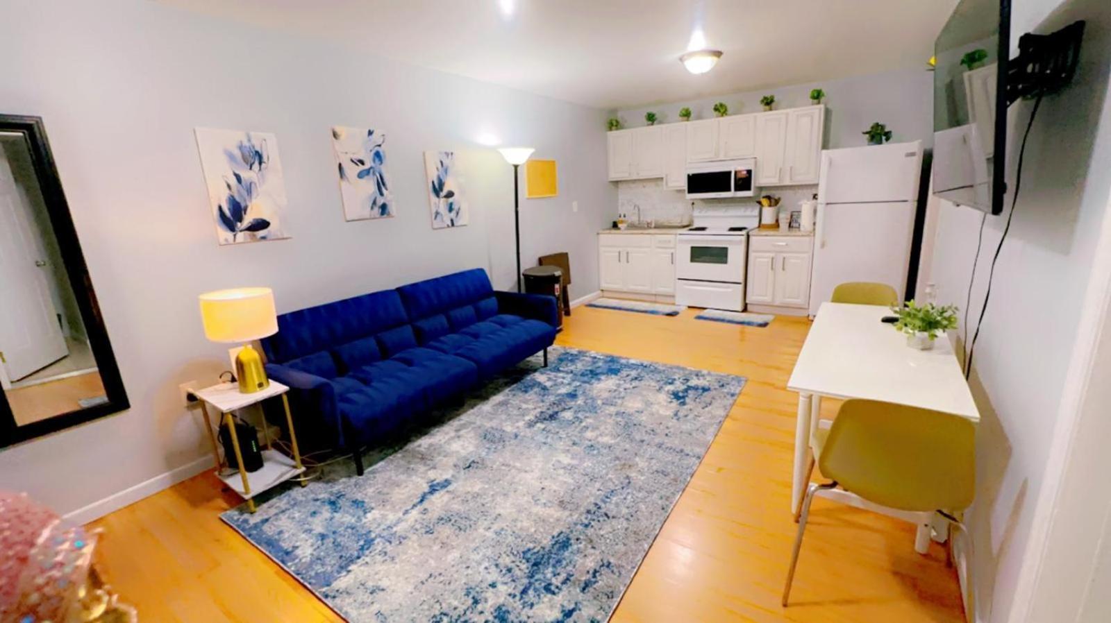 Entire 2-Bed Private Apt - Ewr/Nyc/Outlet Mall Newark Pokoj fotografie